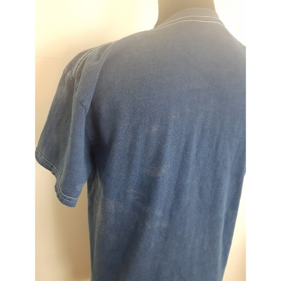 Frog Mushroom T-Shirt Enjoy Life Blue Women S Hot Topic Graphic SOLD ON EBAY - Picture 6 of 9